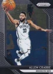 2018-19 Panini Prizm Base Set Allen Crabbe #258 card