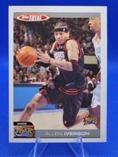 2004-05 Topps Total Base Set Allen Iverson #72 card