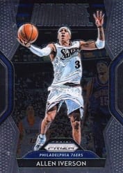 2018-19 Panini Prizm Dominance Allen Iverson #19 card
