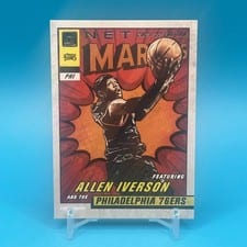 2021-22 Donruss Net Marvels Allen Iverson #14 card