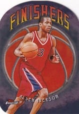 2024-25 Finest Finishers Allen Iverson #F-7 card