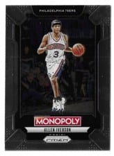 2024-25 Panini Prizm Monopoly Legends Allen Iverson #LEG1 card