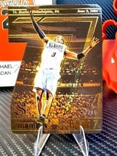 2024-25 Panini Silhouette Game 7 Allen Iverson #13 card