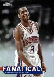 2025-26 Topps Chrome Fanatical Allen Iverson #FAN-20 card