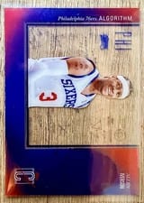 2025-26 Topps Signature Class Algorithm Allen Iverson #AL-7 card