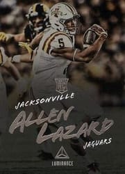 2018 Panini Luminance Base Set Allen Lazard #102 card