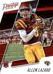 2018 Panini Prestige Base Set Allen Lazard #225 card