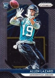 2018 Panini Prizm Base Set Allen Lazard #294 card