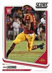 2018 Score Base Set Allen Lazard #391 card
