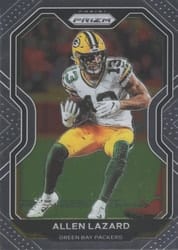 2020 Panini Prizm Base Set Allen Lazard #208 card