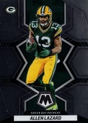 2022 Panini Mosaic Base Set Allen Lazard #73 card