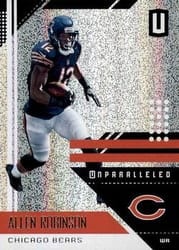 2018 Panini Unparalleled Base Set Allen Robinson #34 card