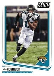 2018 Score Base Set Allen Robinson #147 card