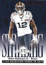 2020 Panini Rookies & Stars Standing Ovation Allen Robinson II #SO-14 card