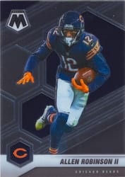 2021 Panini Mosaic Base Set Allen Robinson II #40 card