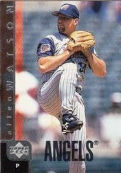 1998 Upper Deck Base Set Allen Watson #296 card