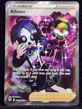 2022 Astral Radiance Trainer Gallery Allister #TG24 card