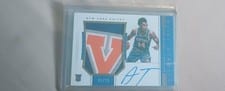2018 Panini National Treasures Allonzo Trier #141 card