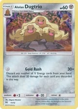 McDonald's Collection 2019 Alolan Dugtrio #11 card
