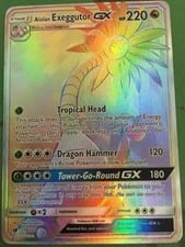 2017 Crimson Invasion Alolan Exeggutor-GX #118 card