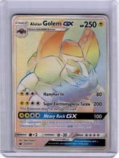 2017 Crimson Invasion Alolan Golem-GX #113 card