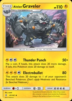 Guardians Rising Alolan Graveler #41 card
