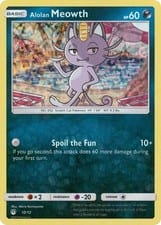 McDonald's Collection 2019 Alolan Meowth #10 card