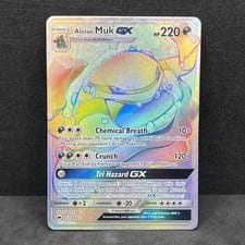 2017 Burning Shadows Alolan Muk-GX #157 card