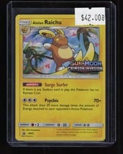 SM Black Star Promos Alolan Raichu #SM72 card