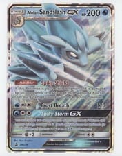 SM Black Star Promos Alolan Sandslash-GX #SM236 card