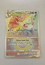 2022 Silver Tempest Alolan Vulpix VSTAR #197 card