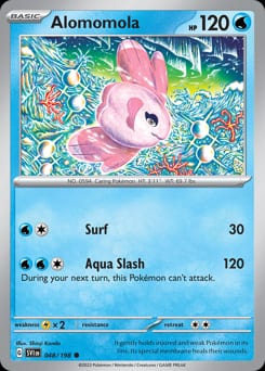 Scarlet & Violet Alomomola #48 card
