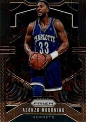 2019-20 Panini Prizm Base Set Alonzo Mourning #27 card