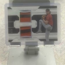 2024 Panini National Treasures Game Gear Swatches Dual Alonzo Tredwell #25 card