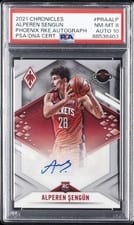 2021-22 Panini Chronicles Phoenix Rookie Auto Alperen Sengun #PRA-ALP card