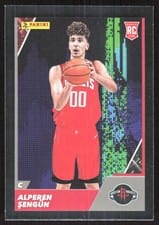2021-22 Panini NBA Sticker & Card Collection (Brazil) Base Set Alperen Sengun #100 card