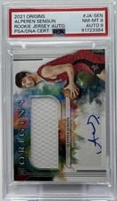 2021-22 Panini Origins Rookie Jersey Autographs Alperen Sengun #JA-SEN card