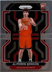 2021-22 Panini Prizm Base Set Alperen Sengun #318 card