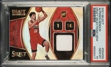 2021-22 Panini Select Draft Selections Memorabilia Alperen Sengun #DS-ASG card