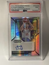 2021 Panini Prizm Draft Picks Sensational Signatures Alperen Sengun #SS-ASE card