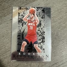 2021 Panini Select Rookie Revolution Alperen Sengun Red Prizm #2 card
