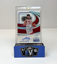 2023-24 Panini Immaculate Collection Scorers Club Signatures Alperen Sengun #9 card