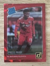 2018 Panini Donruss Alphonso Davies #176 card