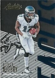 2018 Panini Absolute Base Set Alshon Jeffery #81 card