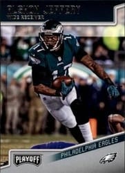 2018 Panini Playoff Base Set Alshon Jeffery #160 card
