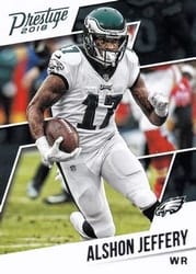 2018 Panini Prestige Base Set Alshon Jeffery #167 card