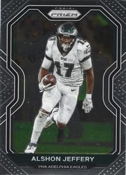 2020 Panini Prizm Base Set Alshon Jeffery #167 card