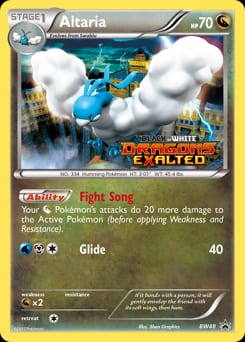 BW Black Star Promos Altaria #BW48 card