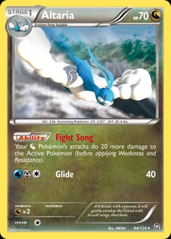 2012 Dragons Exalted Altaria #84 card
