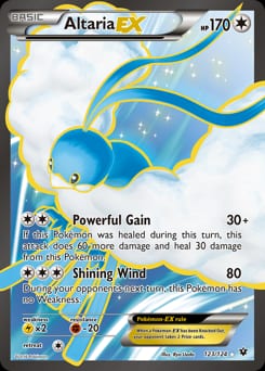 Fates Collide Altaria-EX #123 card